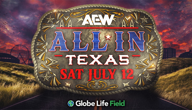 AEW All In Texas Odds As Of 7/1/25 At BetOnline.Ag